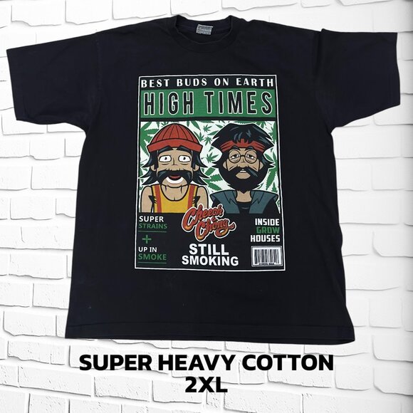 Cheech & Chong “High Times” Graphic Tee – Size 2XL - Picture 2 of 7